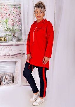 Костюм Саманта красный