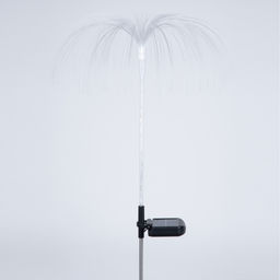 USL-S-821/PT750 JELLYFISH Садовый светильник на солнечной батарее Медуза. 7 светодиодов. RGB свет. 1*АA Ni-Mh аккумулятор в/к. IP44. TM Uniel - Volpe фото 3