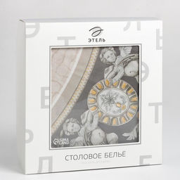 Скатерть Этель Classic style d=150см +/-3см, 100% хл, саржа 190 гр/м2  фото 14