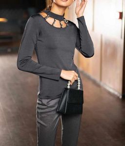 Пуловер, графитовый