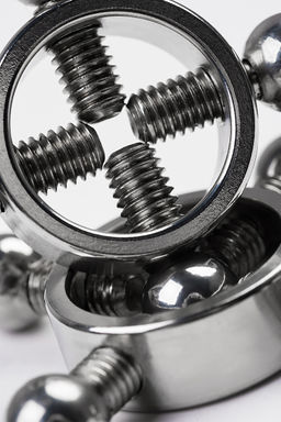 Зажимы для сосков Metal by TOYFA, металл, серебряные, 2,6 см (2 шт)