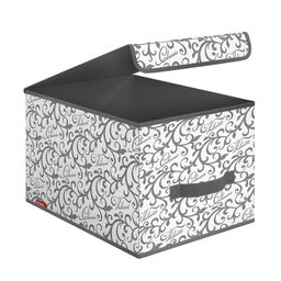 VAL CG-BOX-LM Короб стеллажный с крышкой, большой, 30*40*25 см, CLASSIC GREY, шт