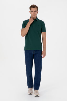 Erkek Koyu Ye_il Basic Ti__rt Sepette S_rpriz _ndirim - U.s. polo assn фото 4