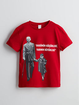 Atat?rk Bask?l? Erkek ?ocuk Ti??rt