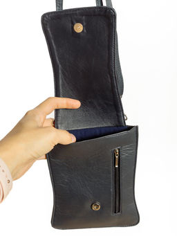 Сумка натуральная кожа через плечо №1115/27 - Ганг фото 5