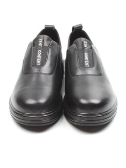 03-5069 BLACK Полуботинки женские (натуральная кожа)