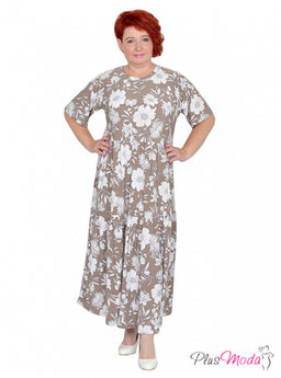 Платье Модель №1264 размеры 44-84 - Plusmoda фото 6