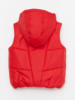 Kap??onlu Basic Erkek Bebek Fermuarl? Yelek - Waikiki фото 3