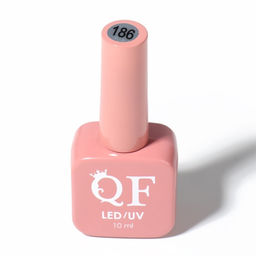 Гель лак для ногтей, однотонный, трехфазный, 10 мл, LED/UV, оранжевый (179)