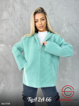 Кардиган женская альпака короткий