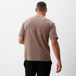 Футболка мужская MINAKU, коричневый, р-р 52-54
