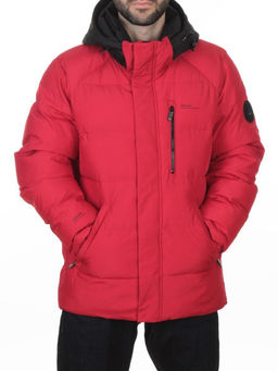 6196 RED Куртка мужская зимняя (200 гр. холлофайбер)