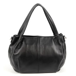 Женская кожаная сумка 6518 Блек - Cidirro фото 2