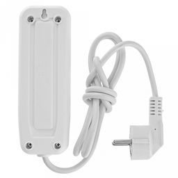 Удлинитель сетевой 1,5м, 3 гнезда, с заземлением (Россия)