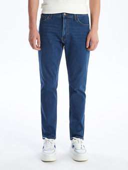 750 Slim Fit ??i Polarl? K??l?k Erkek Jean Pantolon