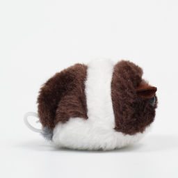 Игрушка вибрирующая, 5 см, бело-коричневая - Пижон фото 2