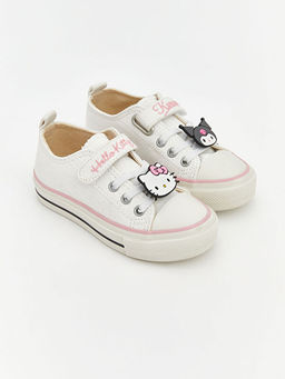Hello Kitty Bask?l? K?z ?ocuk Spor Ayakkab?