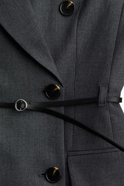 Vestido blazer con cinturon - H&m фото 6