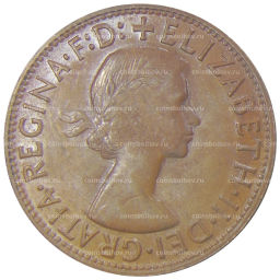 1 пенни 1964 года Австралия