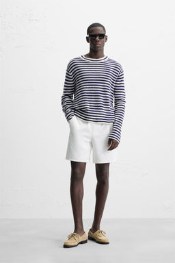 TEXTURED COMFORT BERMUDA SHORTS - Zara фото 2