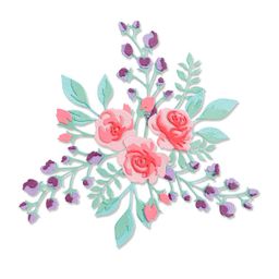"Sizzix" 665083 Ножи для вырубки 7 шт. Цветочная решетка №2/ Floral Layers 2
