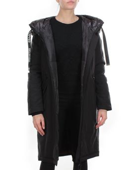 2238 BLACK Пальто женское зимнее AKIDSEFRS (200 гр. холлофайбера) - Fashion фото 6