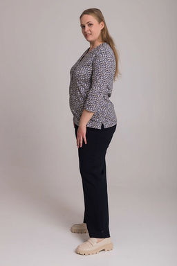 Футболка М324146сб синий/бежевый - Елена фото 4