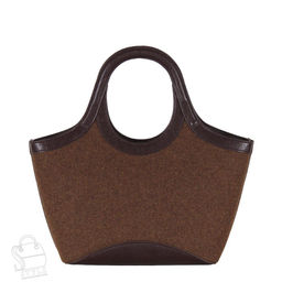 Сумка женская кожаная 56082BD brown Baidou/30