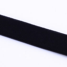 Лента бархатная, 20 мм, 181 м, чёрная №03 - Арт узор фото 4