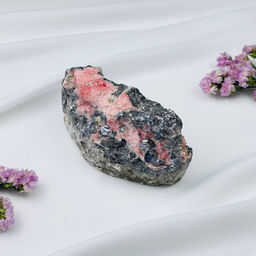 Родохрозит и Халькопирит на породе - Радуга самоцветов фото 3