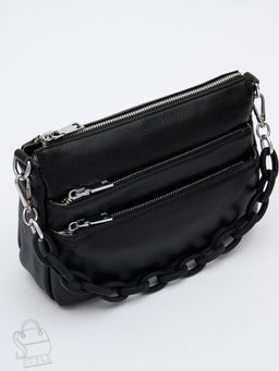 Сумка женская кожаная 3011NN black Natale Navetta