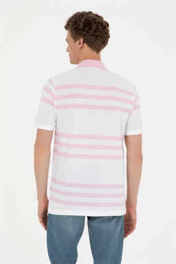 U. S. Polo Assn / Мужская розовая футболка - U.s. polo assn фото 5