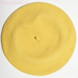 Берет фетр без отделки 11 Берет женский (56-58)