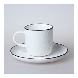 Чайная пара Walmer Riverside, 0.25 л, цвет белый