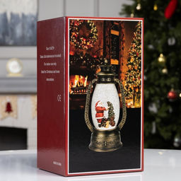 Фигура светодиодная «Дед Мороз» 26×14×12 см, от бат. батарейки ААx3 (не в комплекте), USB, свечение тёплое белое