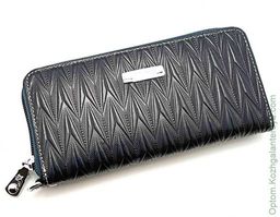 Женский кожаный кошелек на молнии Sergio Valentini СВ 3192-2023