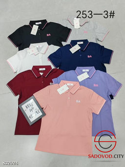 Футболка поло однотонная - Bruno фото 8