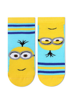 Цена за 2 пары БРЕСТСКИЕ Носки детские MINIONS 3095 лазурный