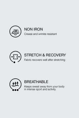 COMFORT NON-IRON JOGGER WAIST TROUSERS - Zara фото 8