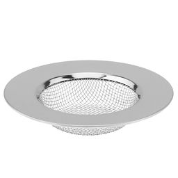 Пробка-сетка для раковины из нержавеющей стали Сетка №1 д7,6см; h1,5см, на картоне (внутренний д4,5см) (Китай)