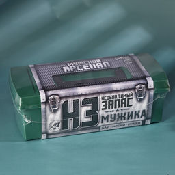 Набор Необходимый запас в ящике для инструментов, чай чёрный со вкусом имбиря 60 г., арахис жарный с солью 100 г., носки. - Simaland фото 9