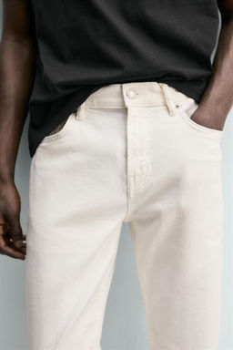 JEANS SLIM FIT B?SICO / Blanco
