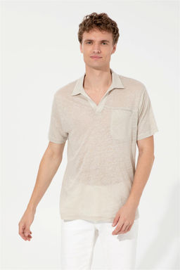 U. S. Polo Assn Мужская футболка с воротником-поло Stone - U.s. polo assn фото 7