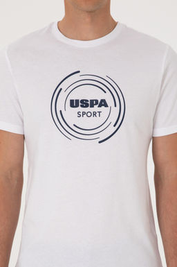 Erkek Regular Fit Bisiklet Yaka Beyaz Ti__rt Sepette S_rpriz _ndirim - U.s. polo assn фото 6