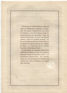 Облигация 4,5% 1000 рейхсмарок 1939 года Германия