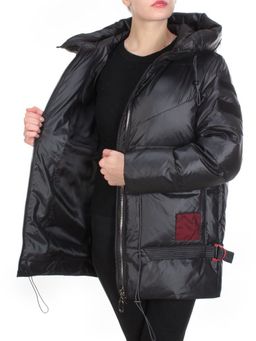 8912 BLACK Куртка зимняя женская CORUSKY (200 гр. холлофайбера) - Fashion фото 7