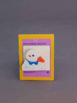 Значок акриловый iLikeGift "Goose"