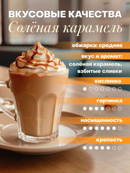 Кофе натуральный Солёная карамель 200 г - Madeo фото 5