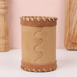 Туес «Грибочки», 8×8×14 см, береста