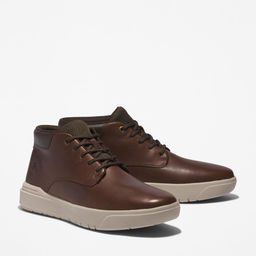 Кроссовки Timberland Seneca Bay Chukka Leather коричневые  фото 6